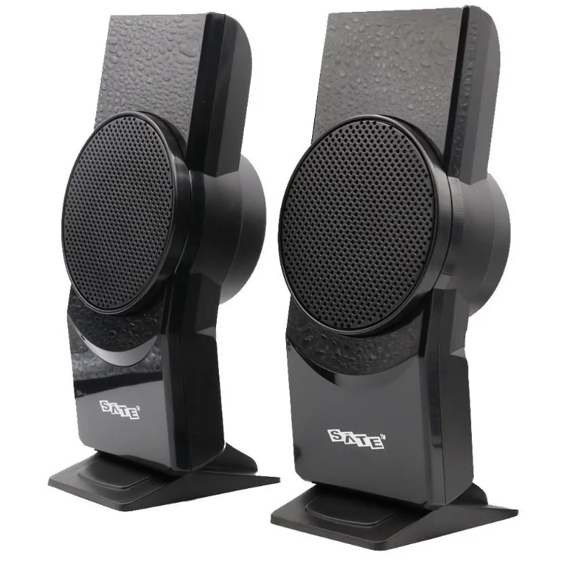 Caixa de Som Satellite AS-688U USB/Aux/PC 2.0 - Preto