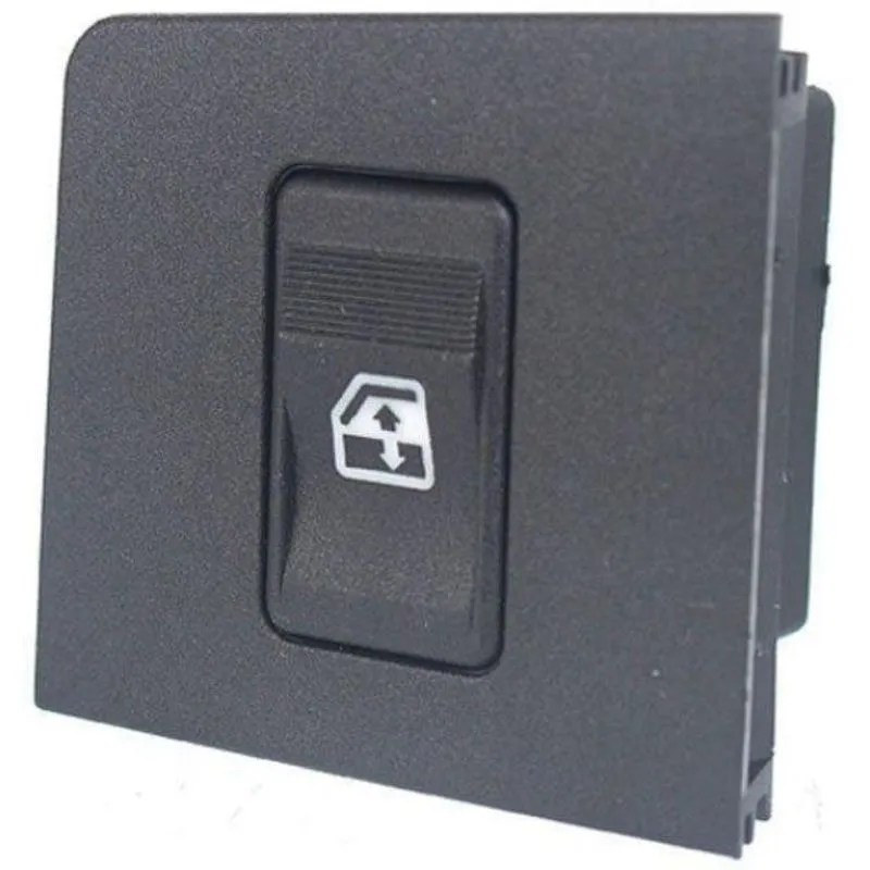 Botão Interruptor Vidro Elétrico Simples Uno Led Âmbar