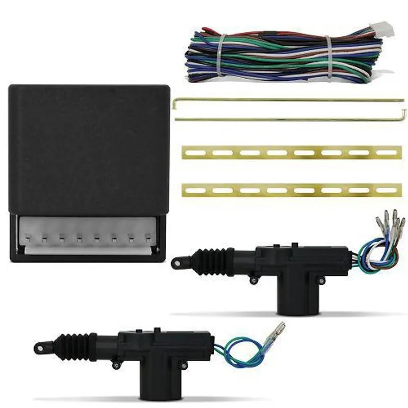 Kit Trava Elétrica 2 Portas Dupla Serventia Universal