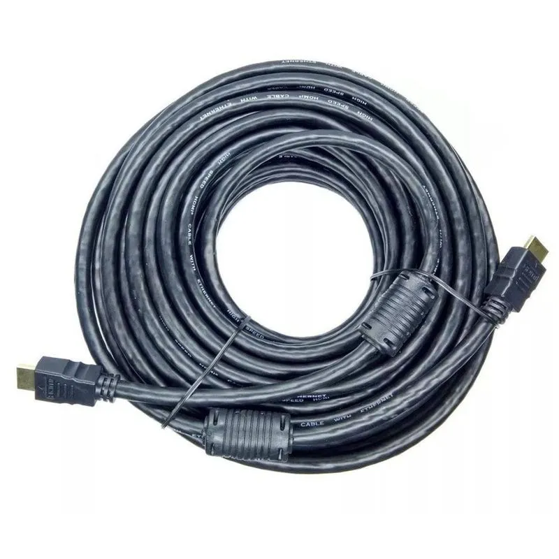 Cabo Hdmi 10m Alta Tecnologia 1080p Tv Digital Full HD LCD