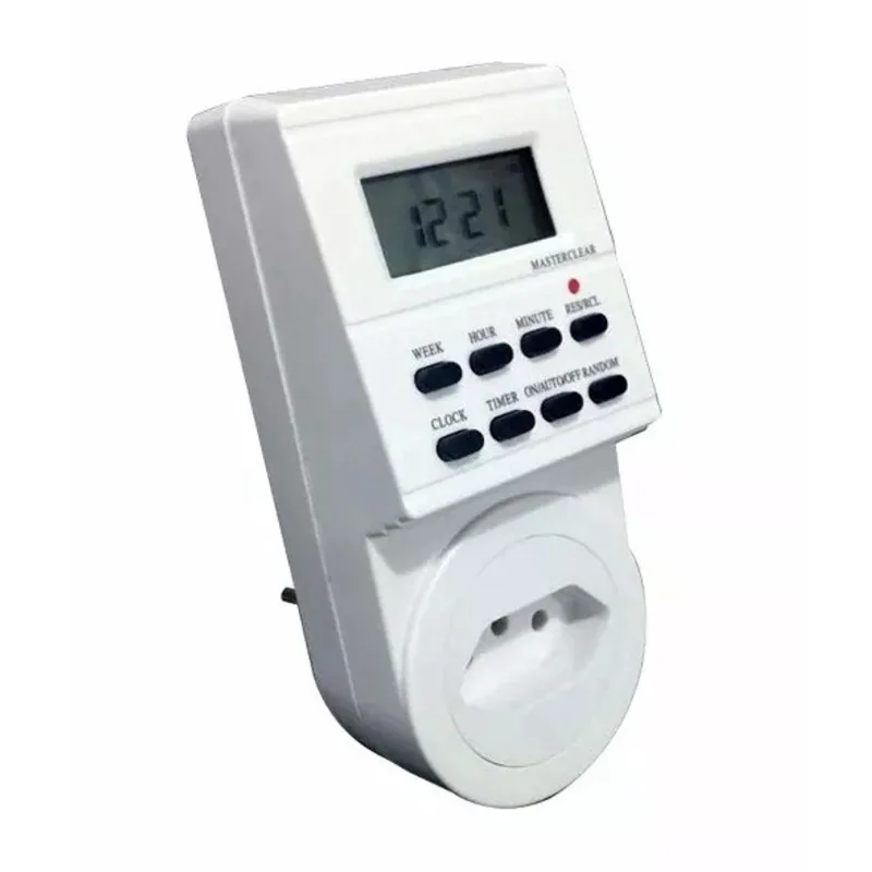 Timer Temporizador Digital 220v Programável Liga Desliga