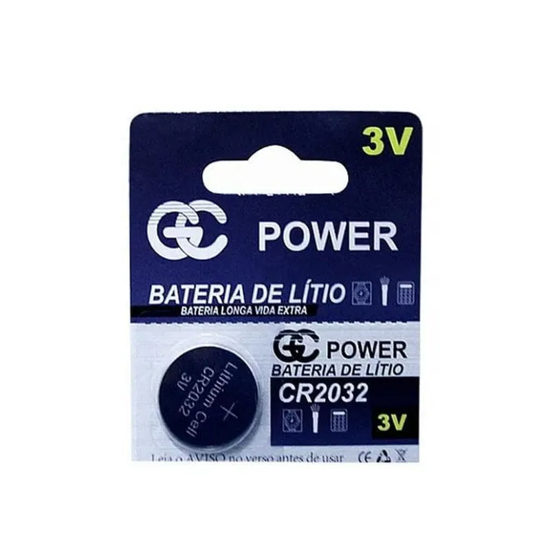 Kit 15 Peças Bateria Pilha Moeda Cr2032 3V Cartela 5 Cada