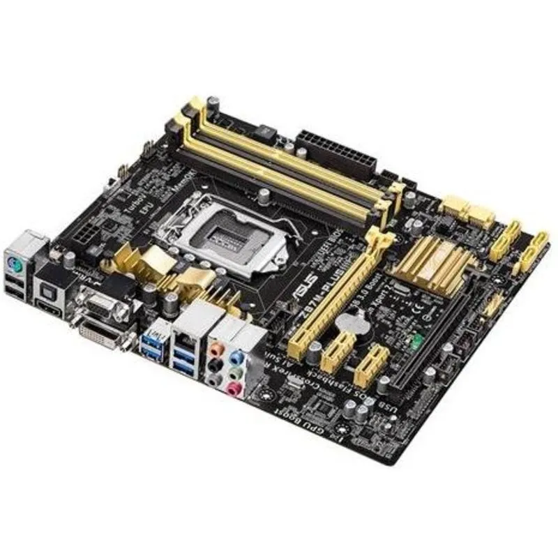 Placa mãe LGA1150 - Asus Z87M Plus (Micro ATX)