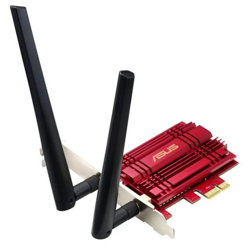 Placa de Rede - Wireless - PCI-E - Asus Dual-Band AC1300 - PCE-AC56