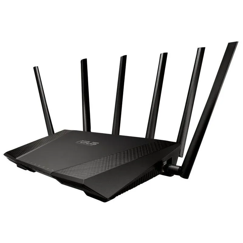 Roteador Wireless - Asus Tri-Band AC3200 - Preto - RT-AC3200