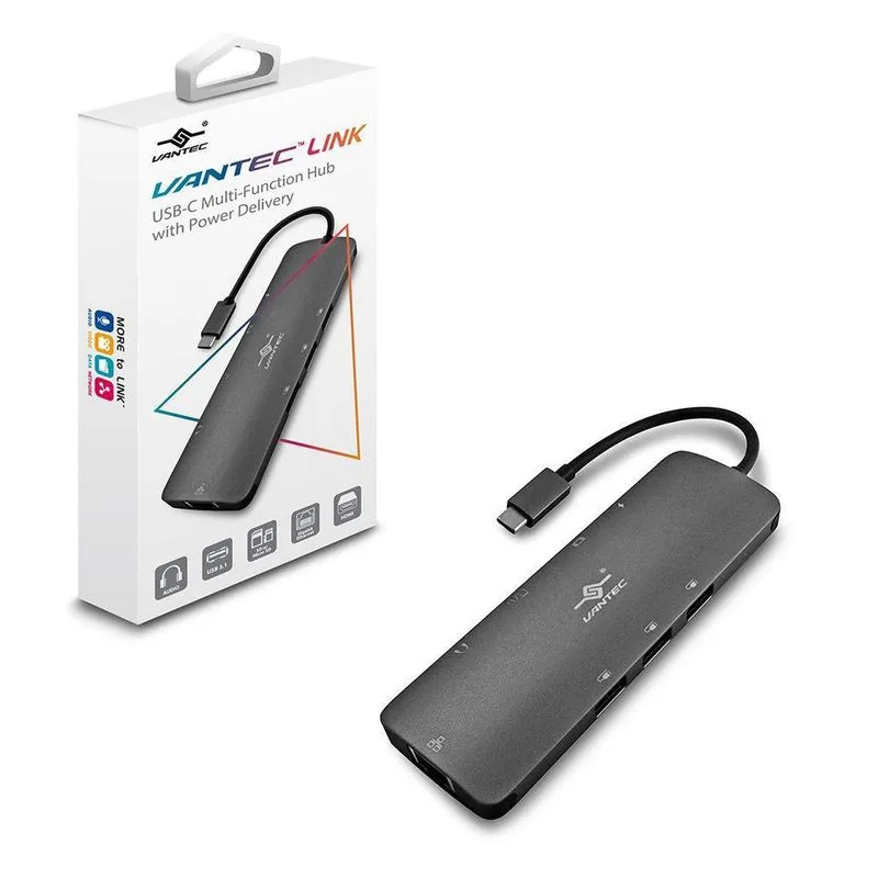 Hub Usb-c Multi Função E Hdmi - Cb-cu301mdsh Vantec