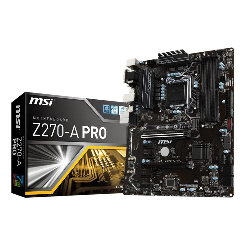 Placa mãe LGA 1151 - MSI Z270-A PRO (ATX)