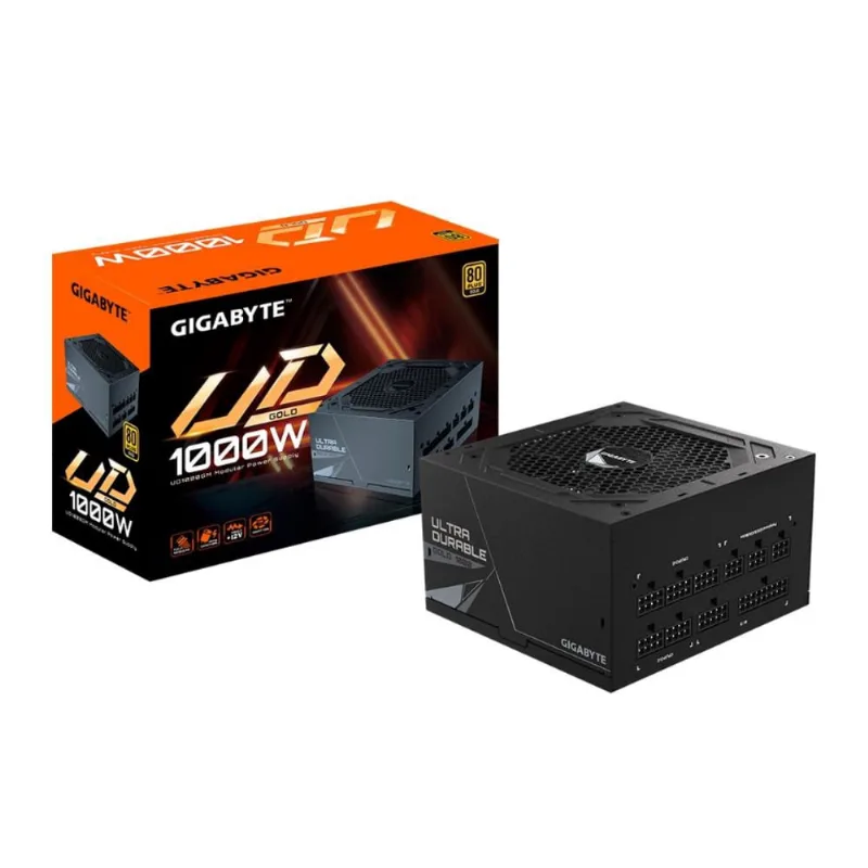 Fonte 1000W Gigabyte PG5 - Modular - Eficiência 90% - 80 plus Gold - GP-UD1000GM PG5