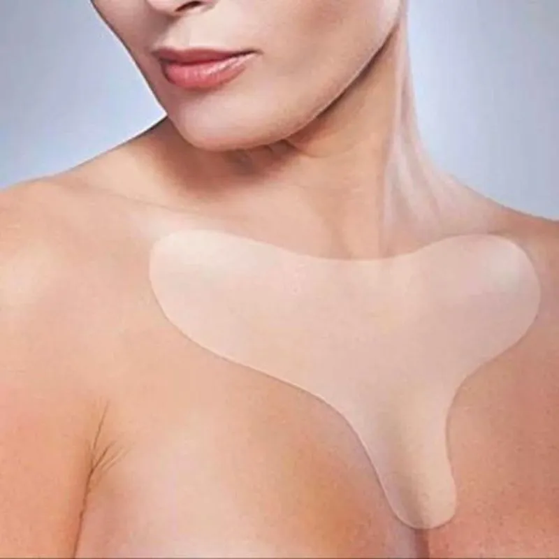 Adesivo De Silicone Antirrugas Colo Peito Colágeno