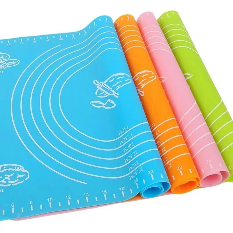 Tapete Culinário De Silicone para Amassar e Asar 29cmx26cm