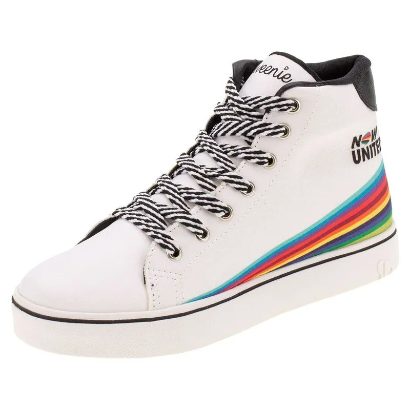 Tênis Infantil Cano Alto Now United Pampili - 502082 BRANCO 35