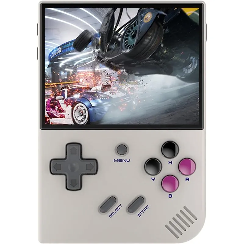 Rg35xx Plus Linux 3.5 Console 64g+128g 6900 Jogos - Cinza