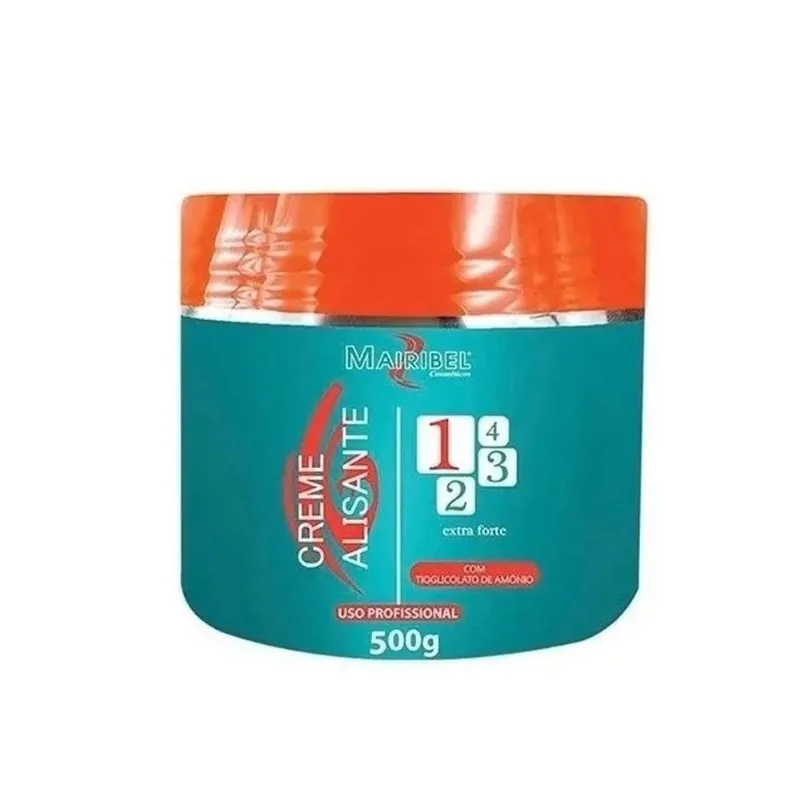 Creme Alisante Tioglicolato De Amônia 500g Nº 1 Mairibel
