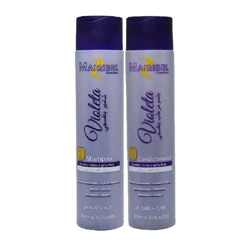 Shampoo e Condicionador Violeta 300ml Mairibel