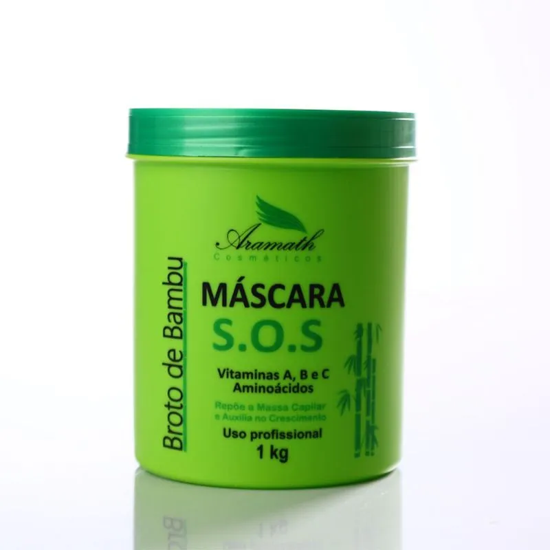 Máscara Broto de Bambu S.O.S Aramath Professional 1Kg
