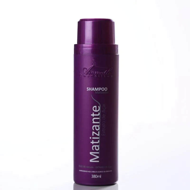 Shampoo Matizante Extrato De Açai Aramath 380ml