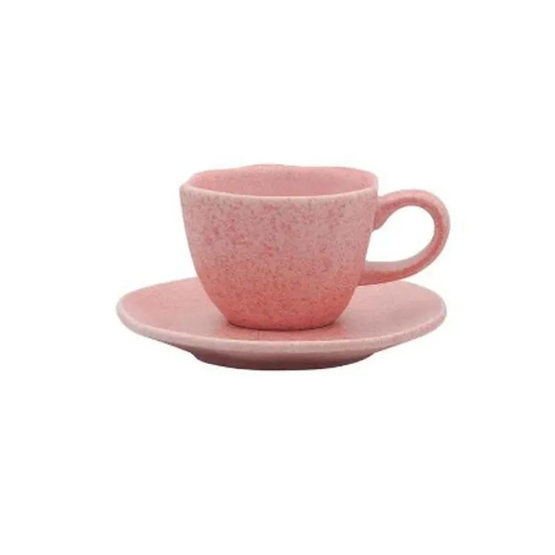 Xícaras De Chá 220ml Com Pires - Pitaia - Ra04-9517