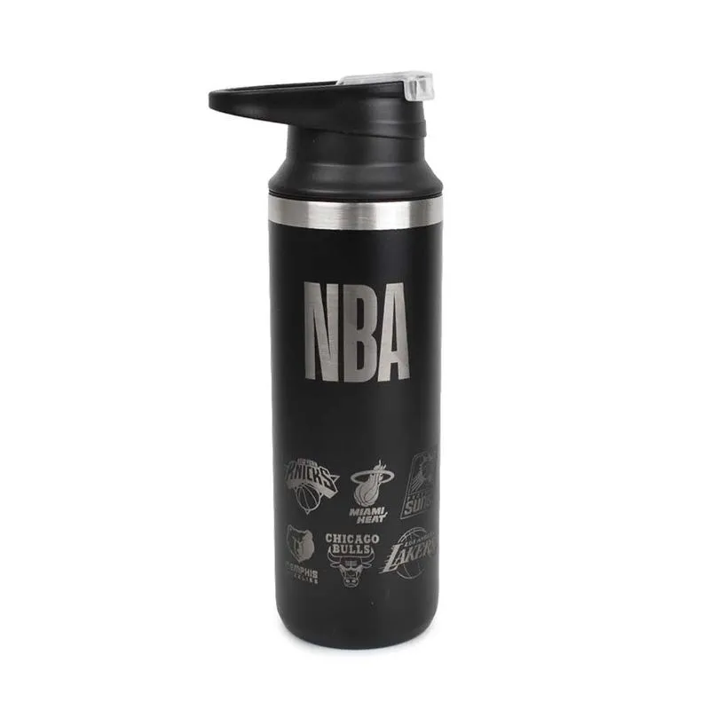 Botella Térmica NBA Black Edition 500ML Talle: Único - Color: Negro