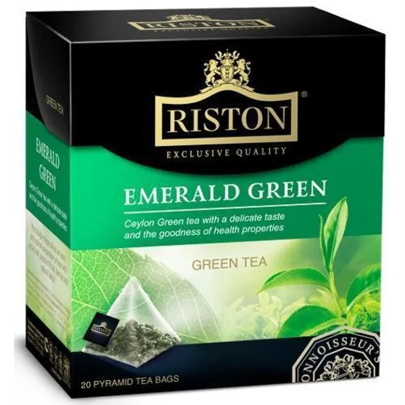 Chá Verde RISTON Emerald Green 20 Unidades