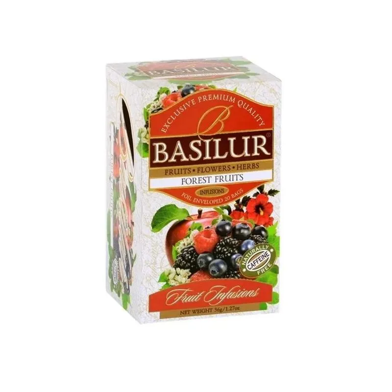 Chá Sem Cafeina De Frutas Silvestres Brasilur 45g