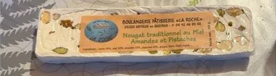 Nougat traditionnel au Miel Amandes et Pistaches