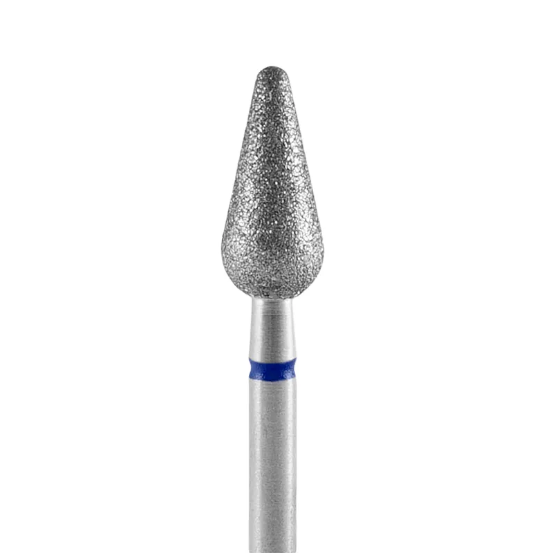 Broca Diamantada Tipo Pera Arredondada - Staleks - 5mm - Azul - FA101B050-12