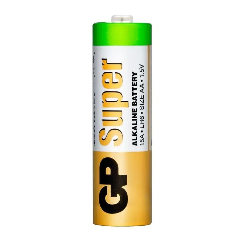 4 Pilhas Gp Batteries Super Alcalina Aa 1.5v - 15a-c4