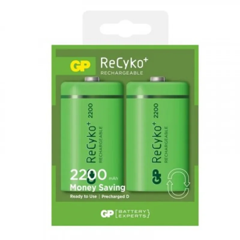 Pila Recargable D Nimh 2200 Mah Blister