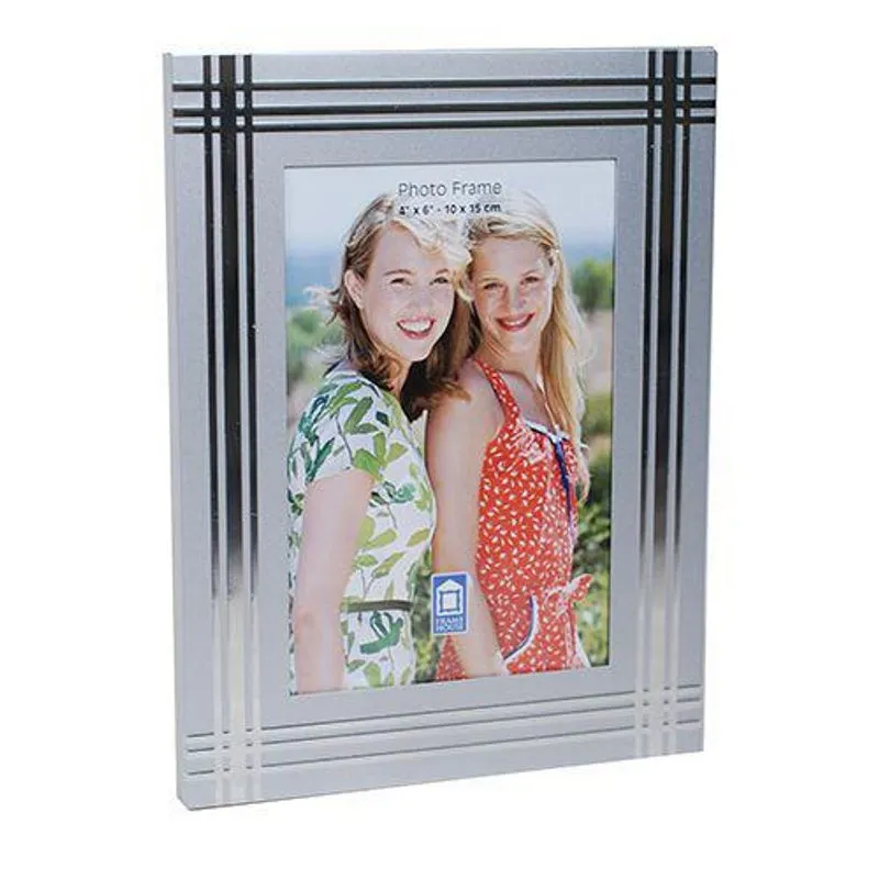 Porta Retrato 10x15 465/t6860 Prata - Square