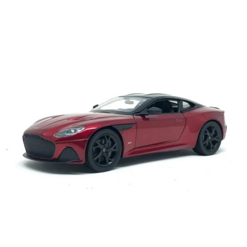 Miniatura Carro Aston Martin Dbs Superleggera 1/24 Vermelho Welly 24095