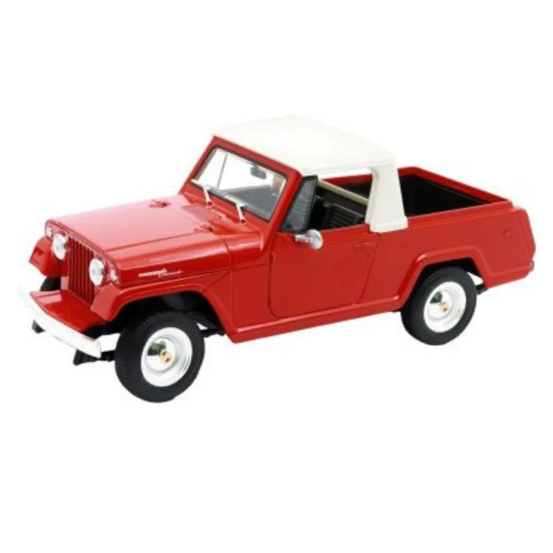 Miniatura Carro Jeep Jeepster Commando 1967 1/24 Welly 24117W