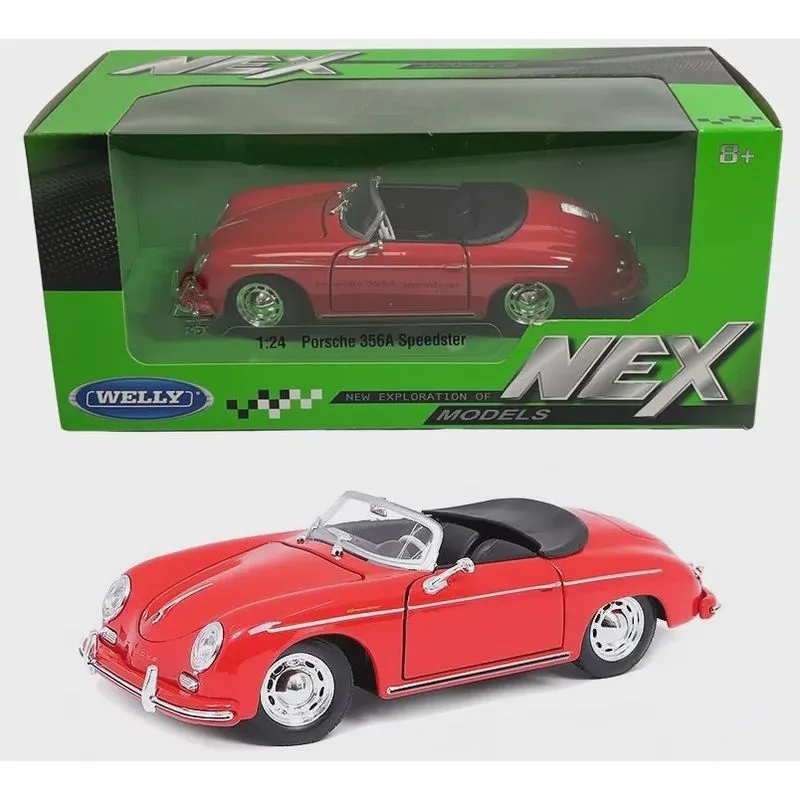 Porsche 356A Speedster Conversivel - Nex Models - 1/24 - Welly