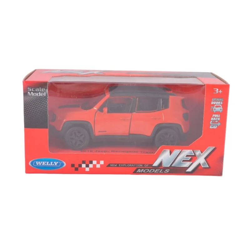 Vehículo Welly jeeo renegade 1:34
