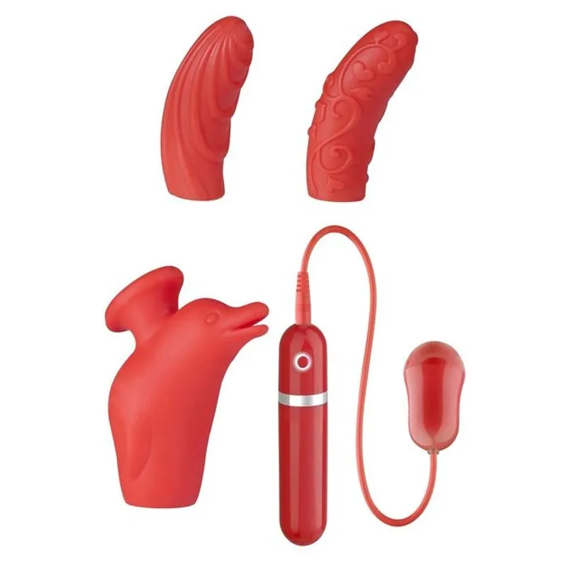 Kit Cápsula 10 Velocidades E Estimuladores Clitorianos - Nanma