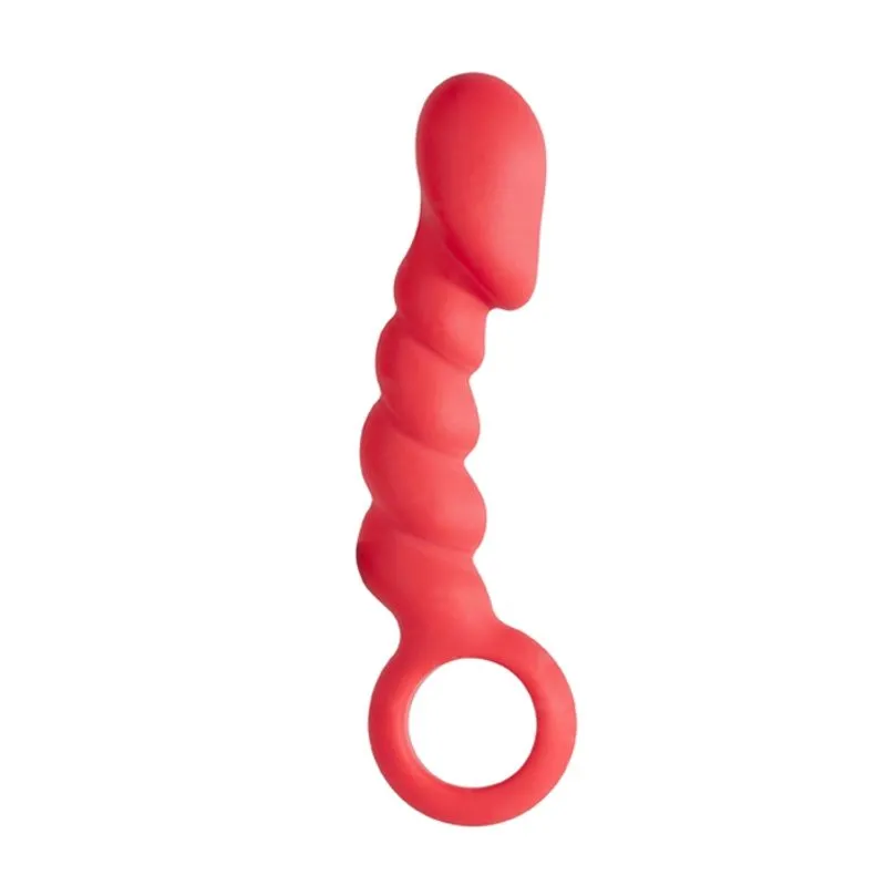 Plug Anal Com Bolas Escalonadas E Alça - Ass Cork - Nanma