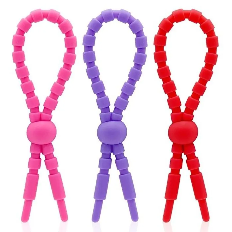Kit Anéis Penianos Coloridos Em Silicone - Elastic Erection -nanma