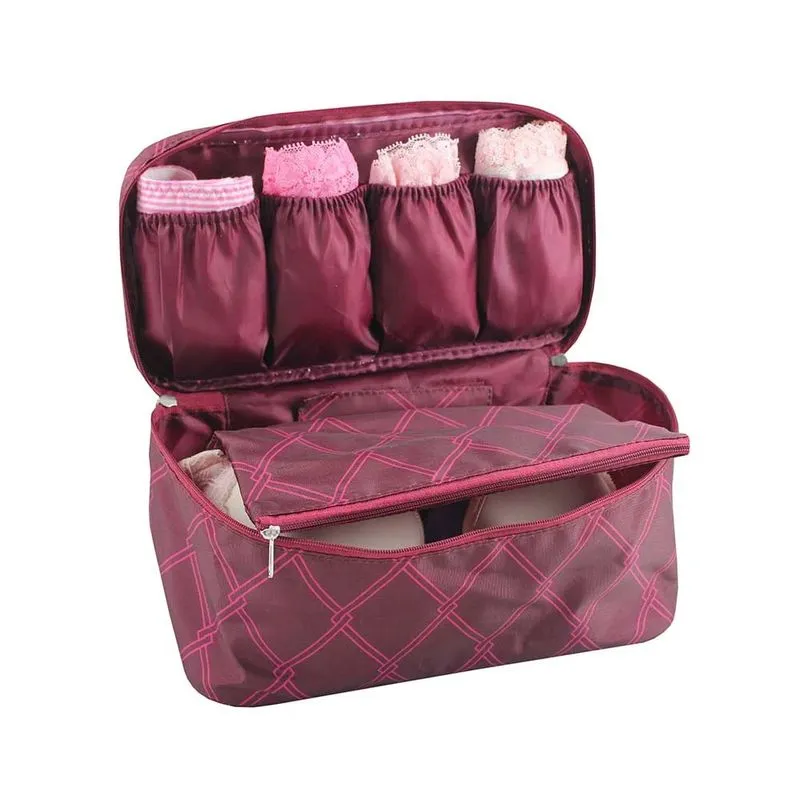 Bolsa Porta Lingerie Jacki Design Vermelha