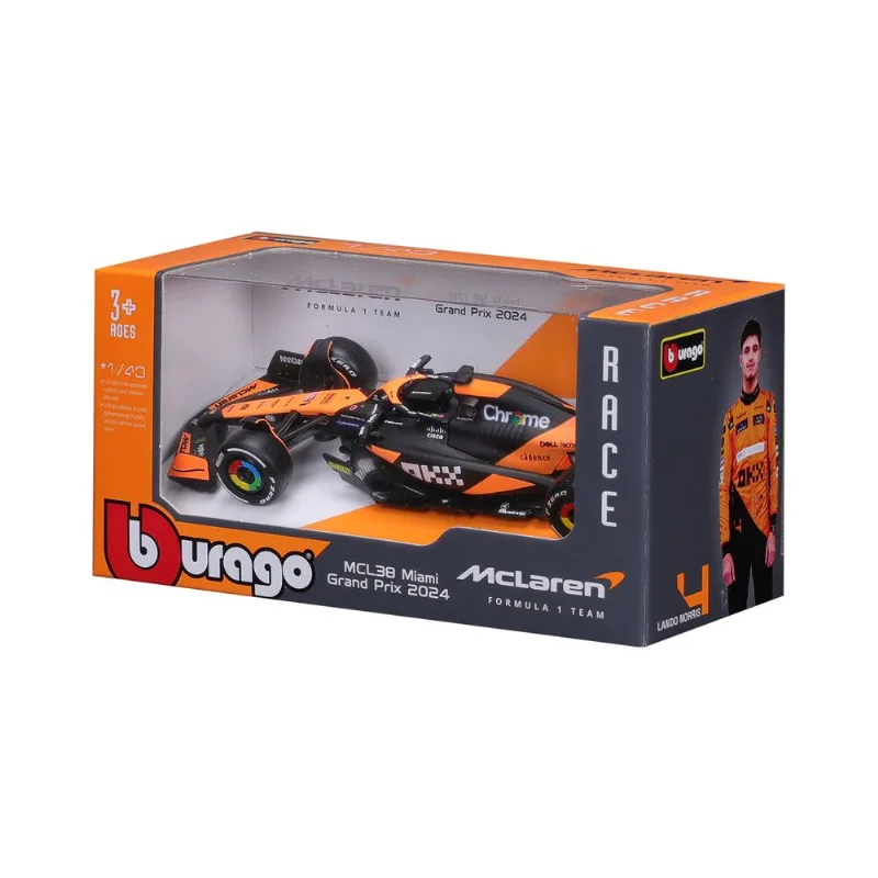 Auto McLaren Racing MCL38 Piastri Escala 1:43