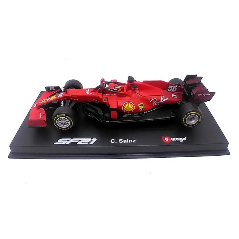Ferrari SF21 2021 Carlos Sainz 55 Piloto 1:43 Burago