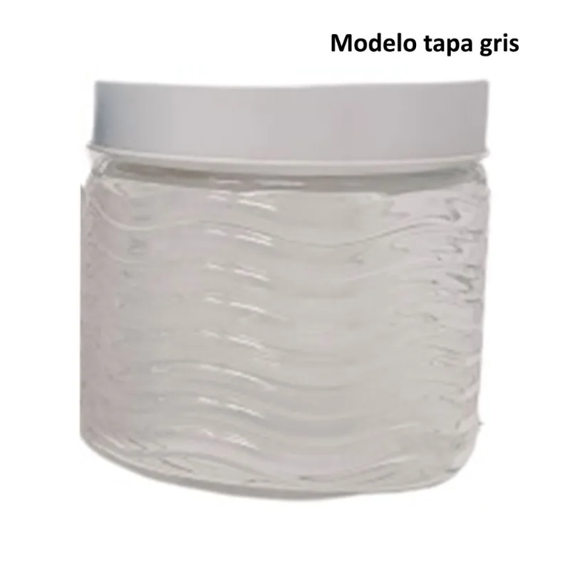Frasco Saint Tropez de vidrio tapa pastel 1350 ml (Modelos Surtidos)