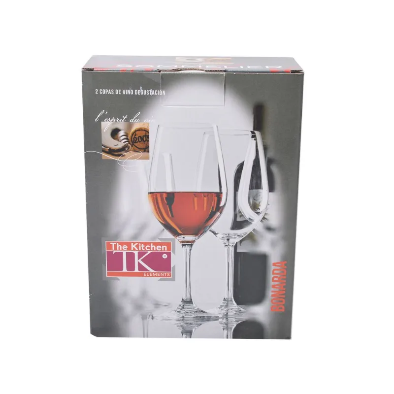 Pack x 2 copas de vino bonarda 480 cc.