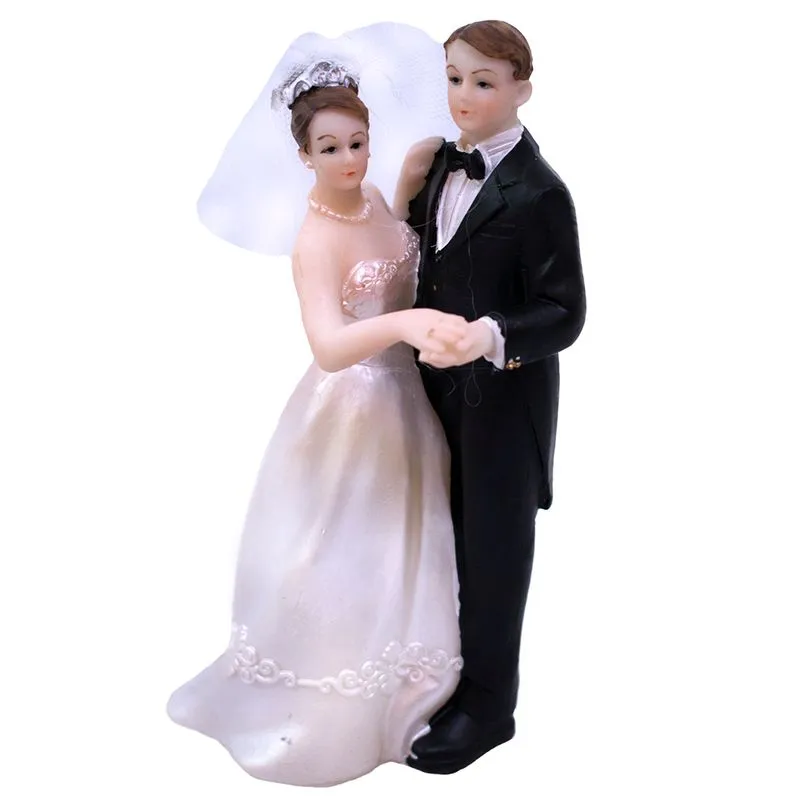 Casal Noivos Dançando Valsa 14.5cm