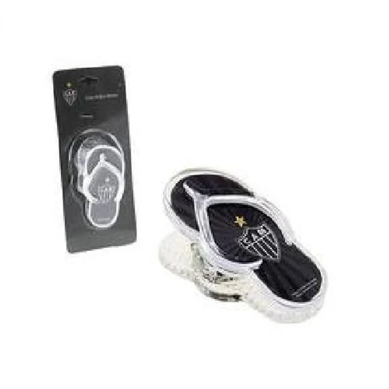 Prendedor acrílico formato chinelo - Atlético Mineiro