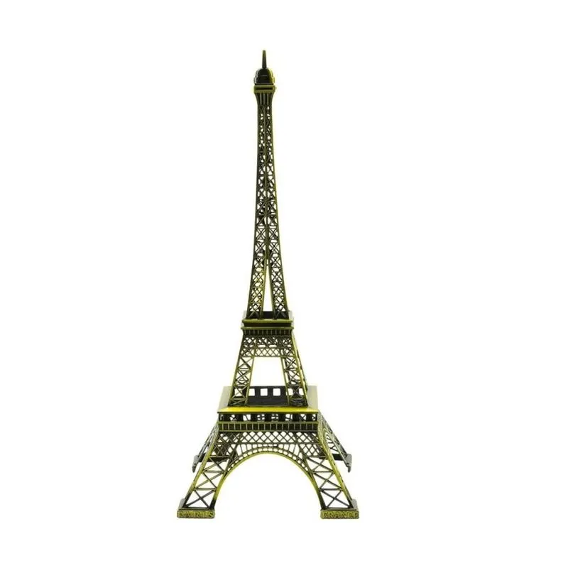 Torre Eiffel Dourado Escuro 38cm
