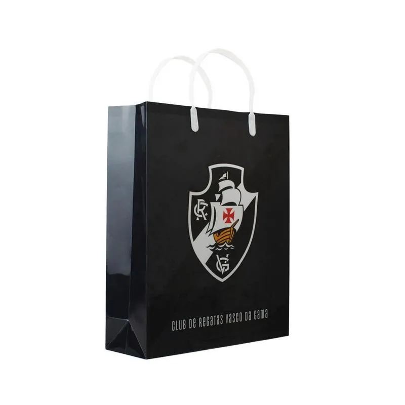 Sacola De Presentes Escudo Time 33X9X27Cm - Vasco