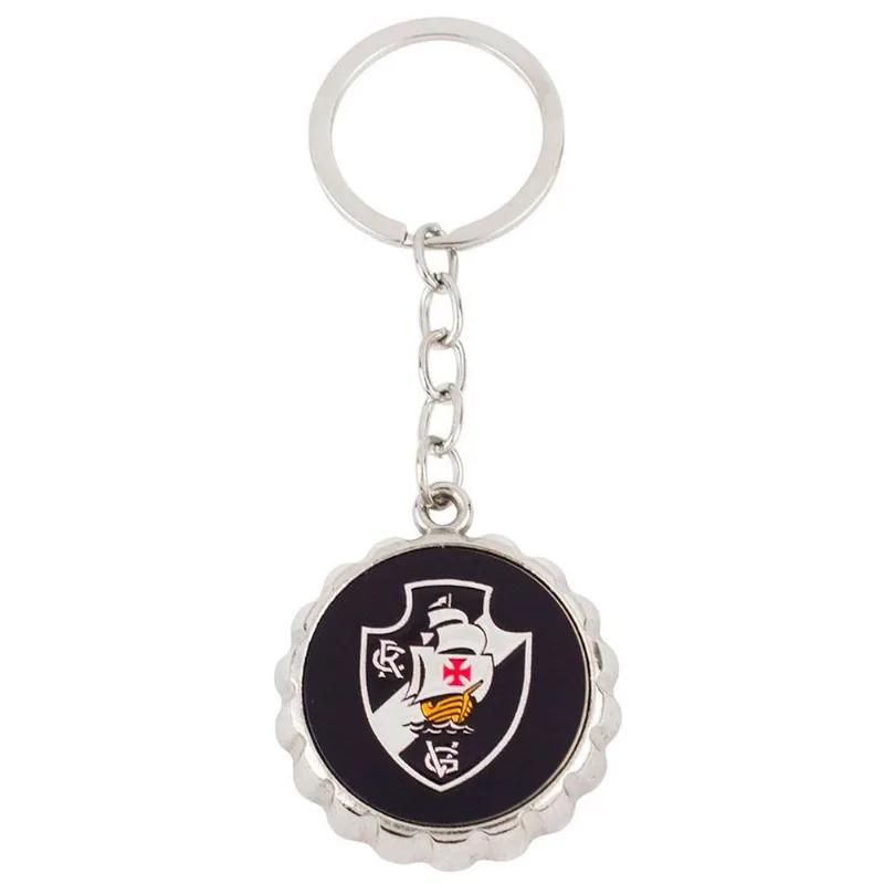 Chaveiro Abridor Vasco 9cm em Metal Mileno