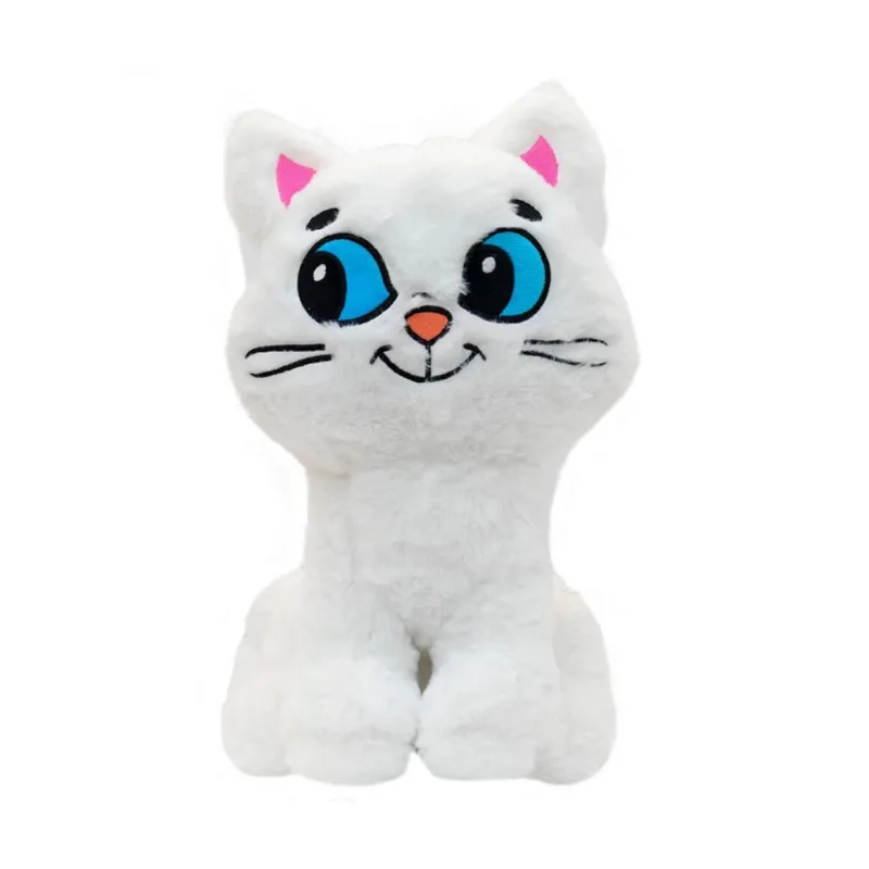 Gato Mingau Sentado De Pelúcia 26Cm Original Turma Da Mônica