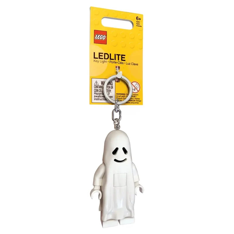 LEGO Ghost LED Minifigure Key Light Tates Toys