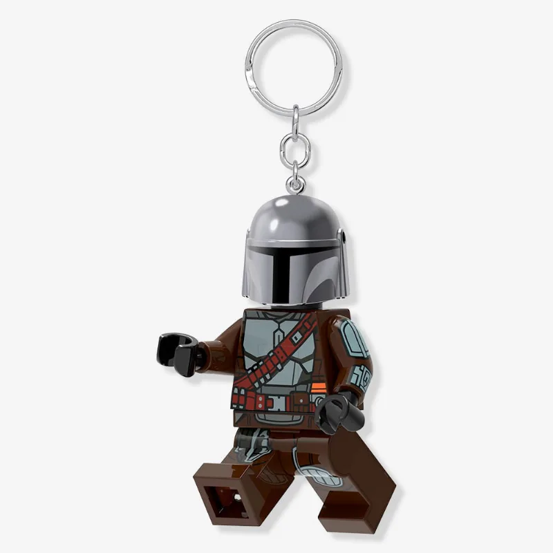 Chaveiro Lego com Lanterna Mandaloriano Star Wars - Lego