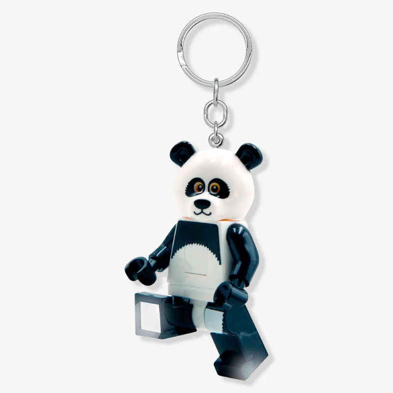 Chaveiro Lego com Lanterna Panda Guy – Lego